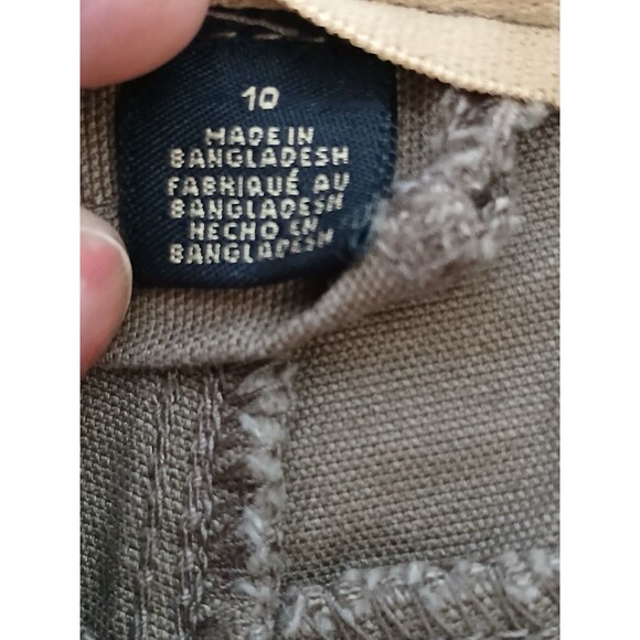 Noble Outfitters Pants Womens 10 Brown Cargo Workwear Utility Outdoor Durable - Picture 16 of 16